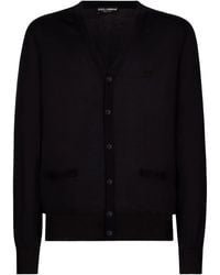 Dolce & Gabbana - Logo Embroidery Cardigan - Lyst