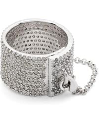 Eddie Borgo - Pavé Safety Chain リング - Lyst