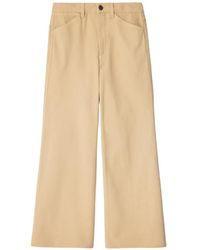 Lemaire - Flared Five-Pocket Pants - Lyst