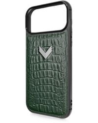 Velante - Alligator-Effect Leather Phone Case - Lyst