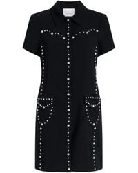 Cinq À Sept - Robe Courte À Détails De Clous - Lyst