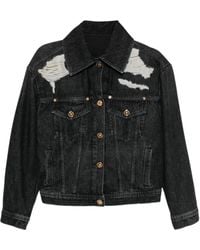 Versace - Katoenen Spijkerjack - Lyst