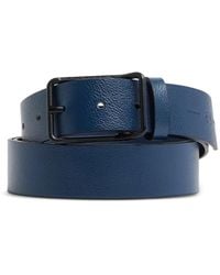 Piquadro - Russel Prong-Buckle Leather Belt - Lyst