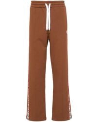 CASABLANCA - Logo-Patch Organic Cotton Track Pants - Lyst