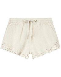 Isabel Marant - Marant Étoile Balyme Cotton Shorts - Lyst