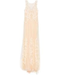 Gemy Maalouf - Kleid Mit Spitzenverzierung - Lyst