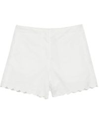 Low Classic - Embroidered Shorts - Lyst