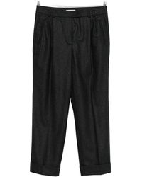 Alberto Biani - Hose mit Bundfalten - Lyst