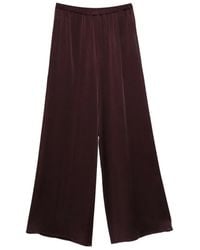 Antonelli - Elasticated-Waist Palazzo Pants - Lyst