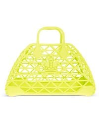 Vivienne Westwood - X-Ray Orb-Detail Lattice Tote Bag - Lyst