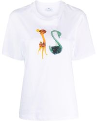 PS by Paul Smith - T-shirt Met Grafische Print - Lyst