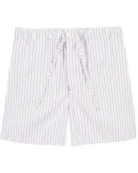 Mosso Sunwear - Fine Stripe Drawstring Shorts - Lyst