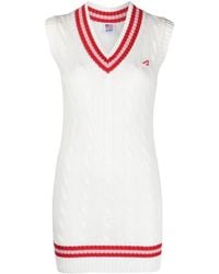 Autry - V-Neck Cable-Knit Vest - Lyst
