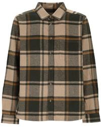 Les Deux - Check-Pattern Shirt - Lyst
