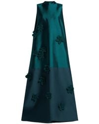 Greta Constantine - Floral Appliqué Dress - Lyst