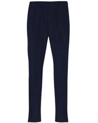 Tagliatore - Drawstring Velvet Trousers - Lyst