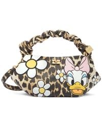 Ganni - X Disney Animal-Print Tote Bag - Lyst