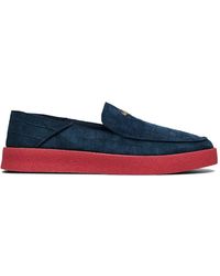 HIDE & JACK - Crocodile-Effect Slip-On Sneakers - Lyst