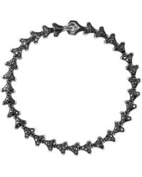 David Yurman - Sterling Armory Diamond Bracelet - Lyst