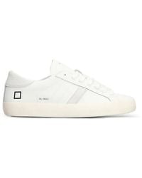 Date - Hill Low Leather Sneakers - Lyst