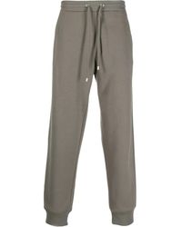 Giorgio Armani - Drawstring Wool Track Pants - Lyst