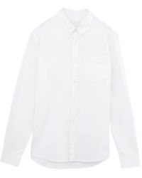 A.P.C. - Button-Down Chest-Pocket Shirt - Lyst