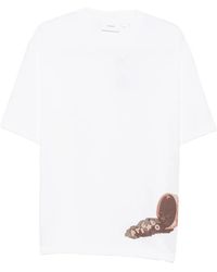 Axel Arigato - Fallen Graphic-Print Cotton T-Shirt - Lyst