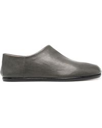 Maison Margiela - Tabi Leather Babouche Shoes - Lyst