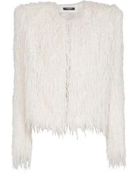 Balmain - Fringed Jacket - Lyst