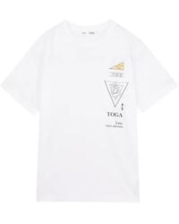 Toga - Graphic-Print T-Shirt - Lyst