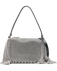 Alexander Wang - Divina Pochette Crystal Mesh - Lyst