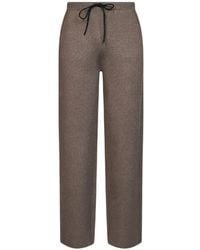 Hevò - Drawstring-Waist Track Pants - Lyst