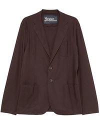 Herno - Single-Breasted Blazer - Lyst