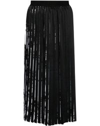 Versace - Jupe plissée Watercolour Couture - Lyst