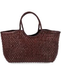 Dragon Diffusion - Nantucket Cactus Woven-Leather Tote Bag - Lyst