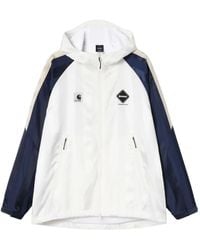 Carhartt - X F.C.Real Bristol Zip-Up Hooded Jacket - Lyst