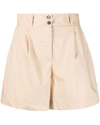 Woolrich - High Waist Shorts - Lyst