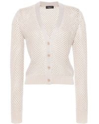 Fabiana Filippi - Open Knit Cardigan - Lyst
