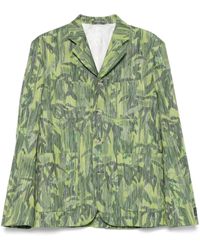 KENZO - Chiku-Rin Blazer Mit Camouflage-Motiv - Lyst