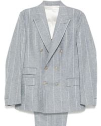 Eleventy - Completo Due Pezzi A Righe - Lyst
