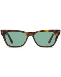 Tom Ford - Penn Rectangle-Frame Sunglasses - Lyst
