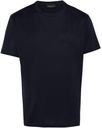 Roberto Collina - Crew-neck Cotton T-shirt - Lyst