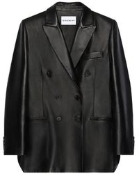 Givenchy - Double-Breasted Slashed Jacket - Lyst