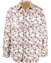 Isabel Marant - Floral-print Cotton Shirt Jacket - Lyst