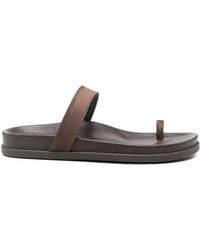 Ancient Greek Sandals - Thalia Strap Satin Sandals - Lyst