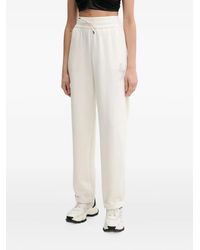 ARMANI EXCHANGE - Logo-Detail Drawstring Trousers - Lyst