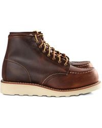Red Wing - Lace-Up Leather Work Boots - Lyst