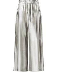 DIESEL - Elasticated Wide-Leg Trousers - Lyst