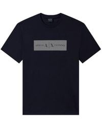ARMANI EXCHANGE - Pattern T-Shirt - Lyst