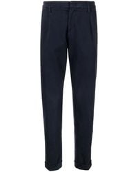 Fay - Capri Pince Tailored Trousers - Lyst